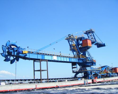 Boom - Uri ng Bucket Wheel Stacker Reclaimer