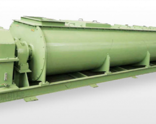 Double-shaft mixer