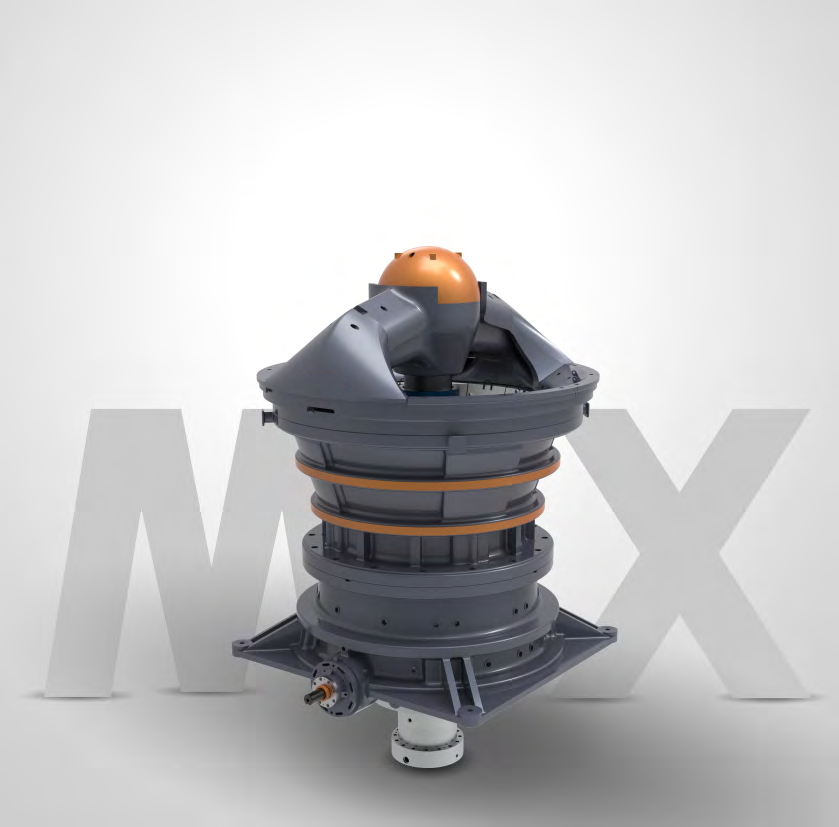 MX series gyratory crushers